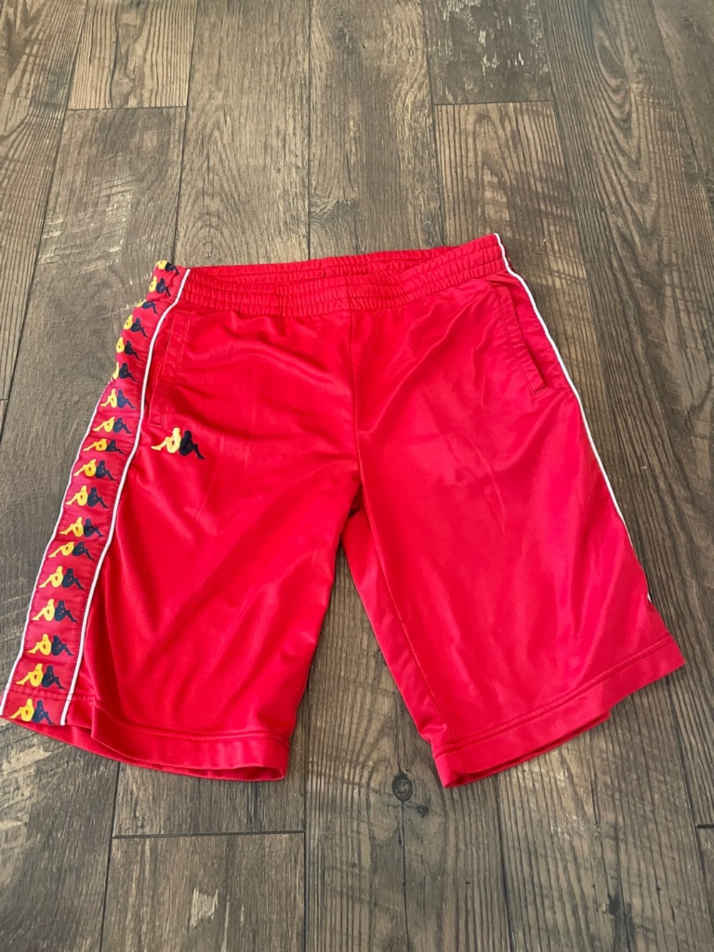 Kappa 222 Banda Taggart Red Shorts Men’s Size Small